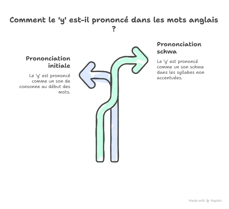 Comment le y est-il prononcé en anglais ?