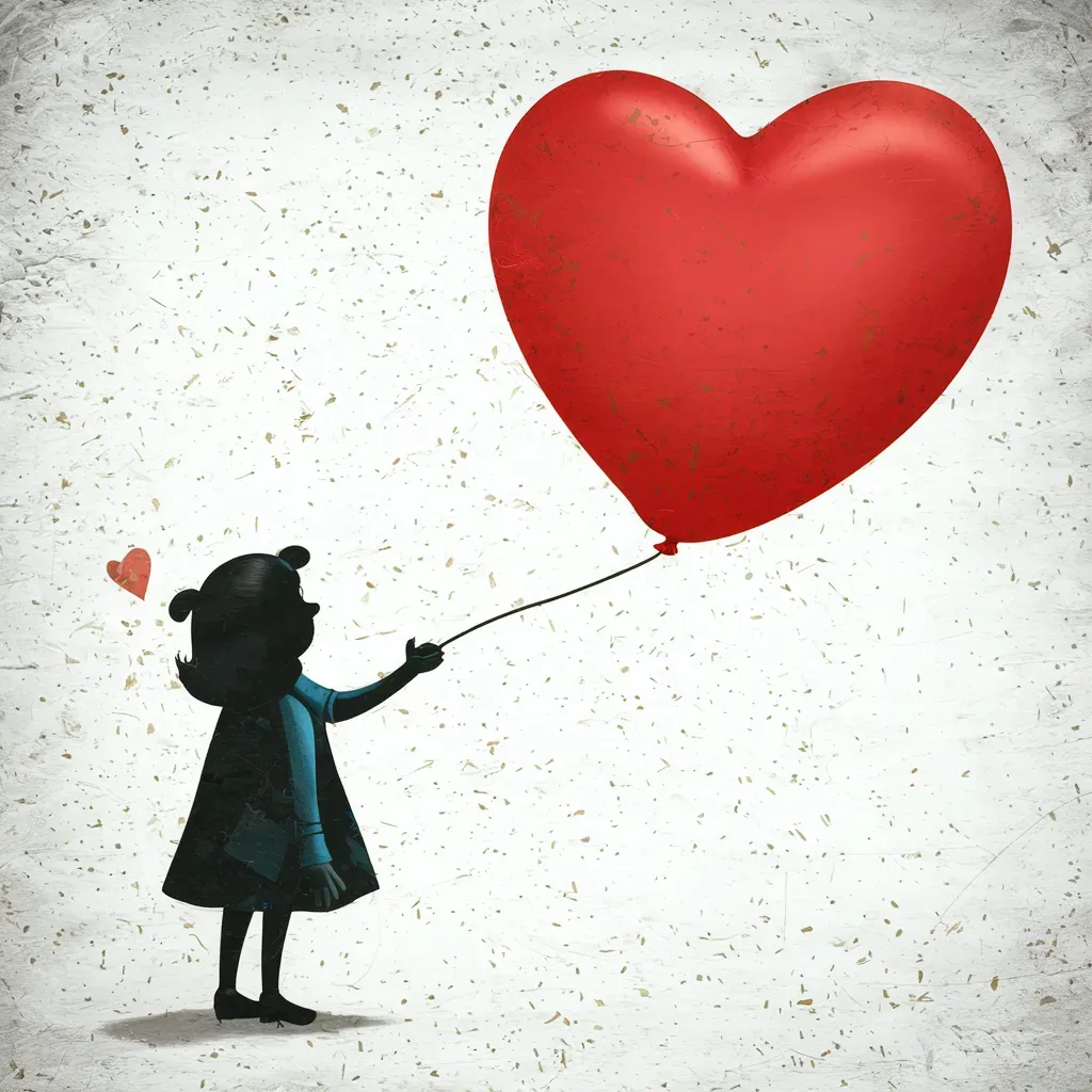 illustration du verbe "adore" en anglais