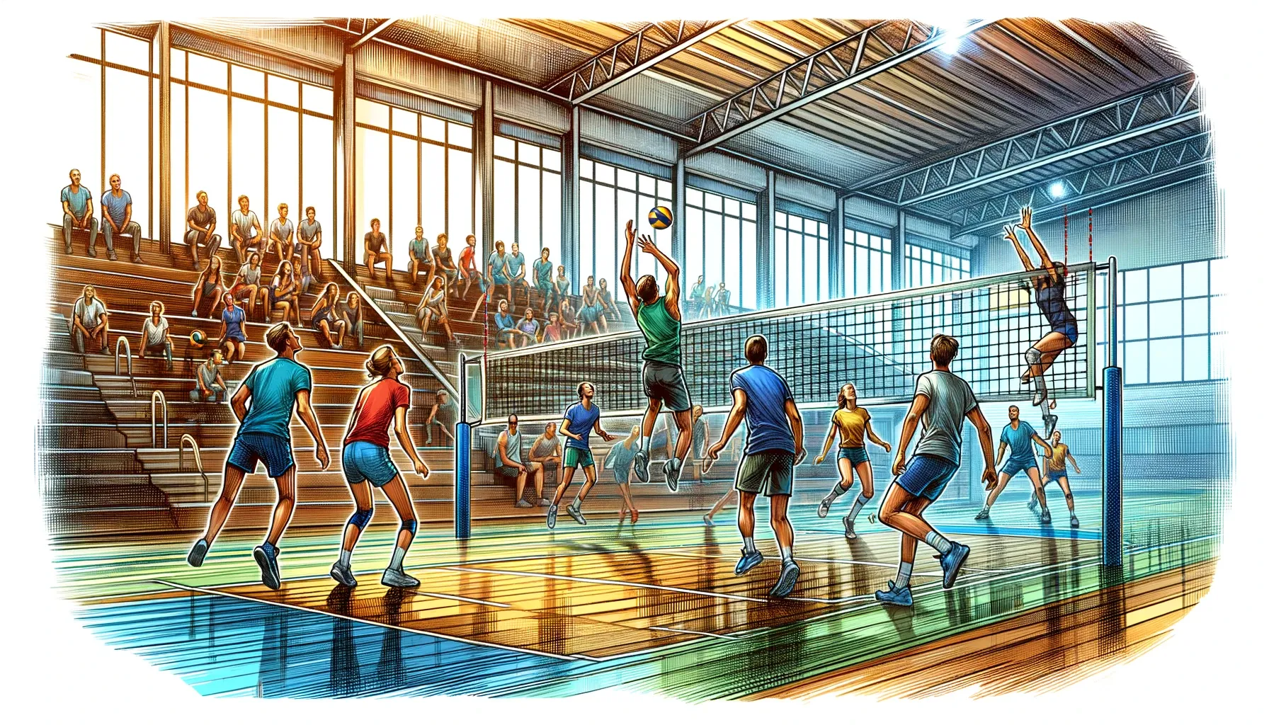 Vocabulaire anglais du volley-ball