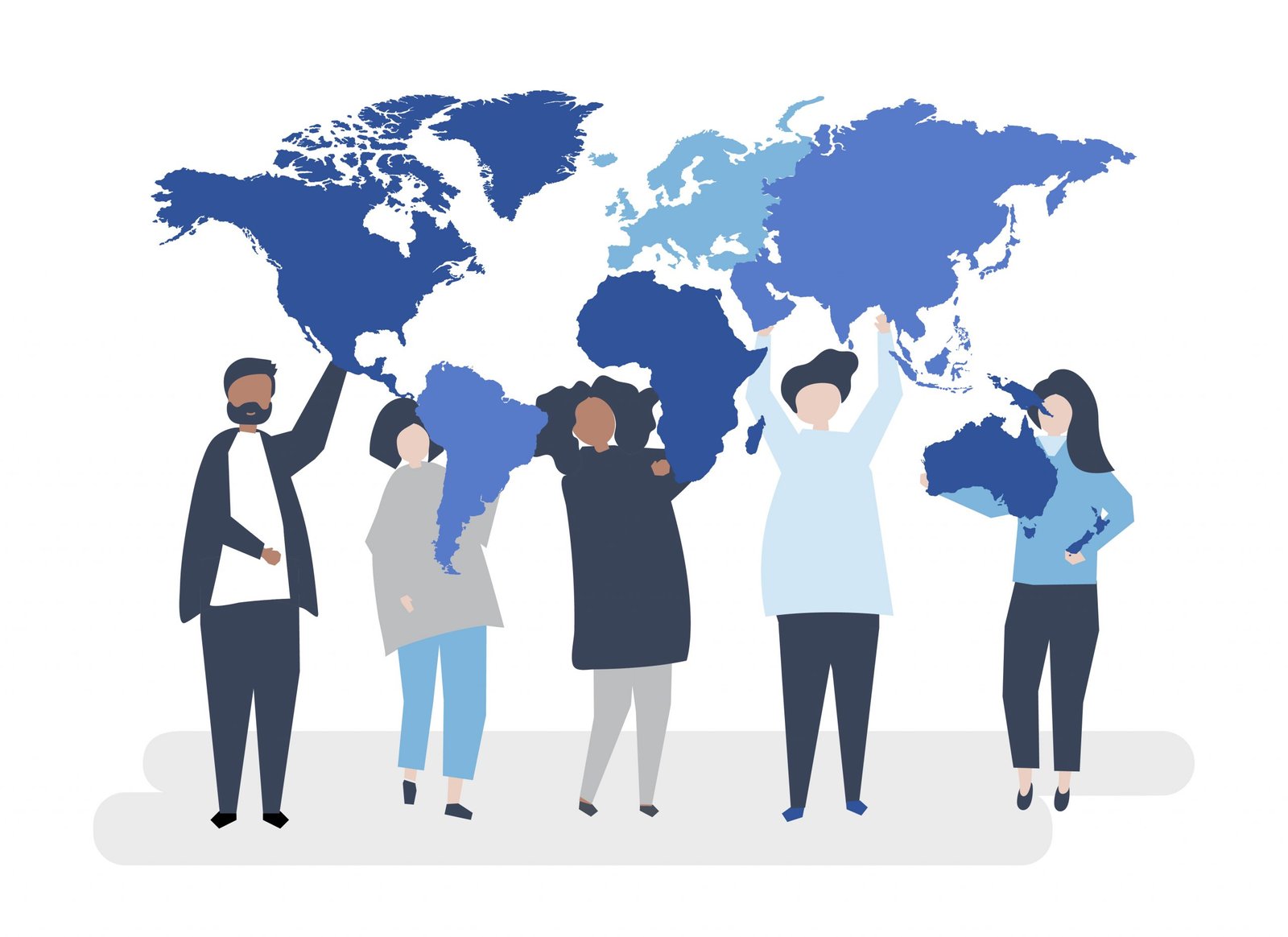 Puis-je parler comme un locuteur natif ? 3 carte monde