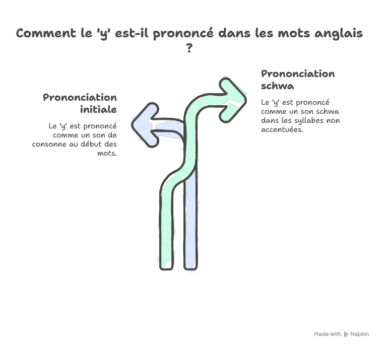 Comment le y est-il prononcé en anglais ?